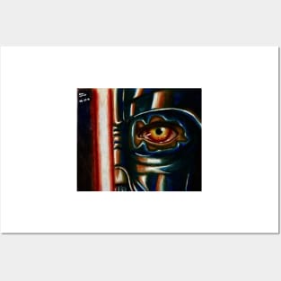 The eye of Lord Vader Posters and Art